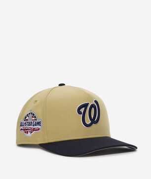 9Fifty Washington Nationals Gold A-Frame Snapback Hat