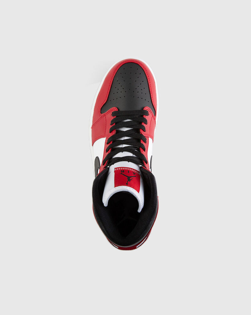Jordan Air Jordan 1 Mid "Chicago Black Toe" 554724-069 Black 5