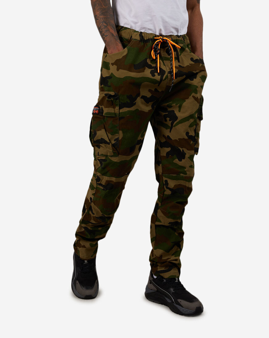 Shop Smoke Rise Utility Twill Cargo Pants JP23510SN CAM camo SNIPES USA