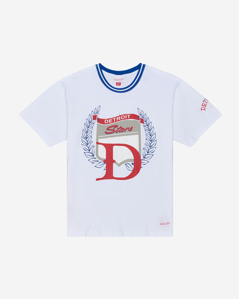 Mitchell  Ness Detroit Stars Riley Greene Traditional Tee SS19281-DSAWHBL White 1