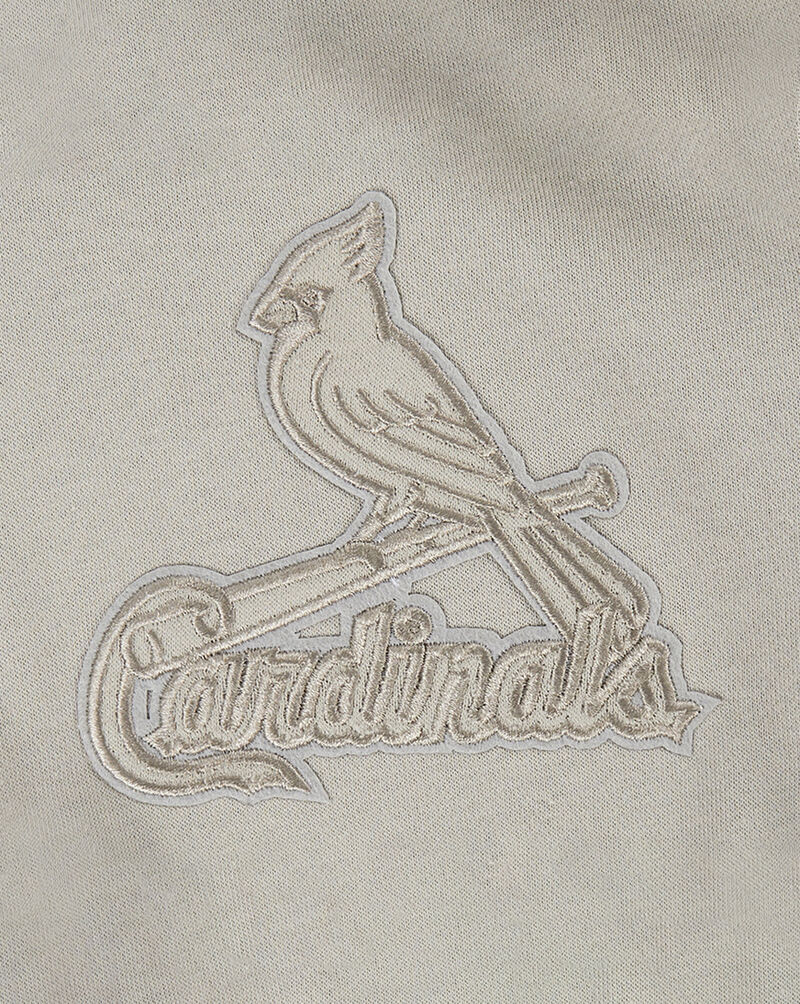 PRO STANDARD Big Boys' St. Louis Cardinals Neutral Fleece Pull Over Hoodie LSCB5315018-TAU Beige 4