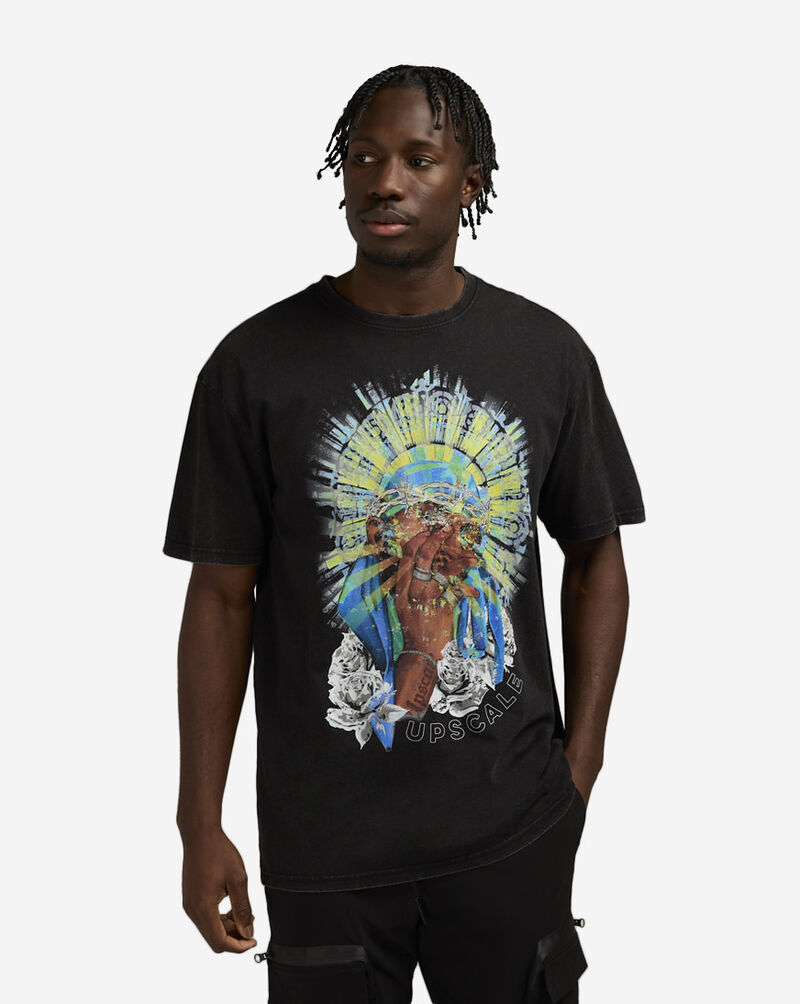 Upscale Urban Saint Tee MTUS195A-00007 Black 1