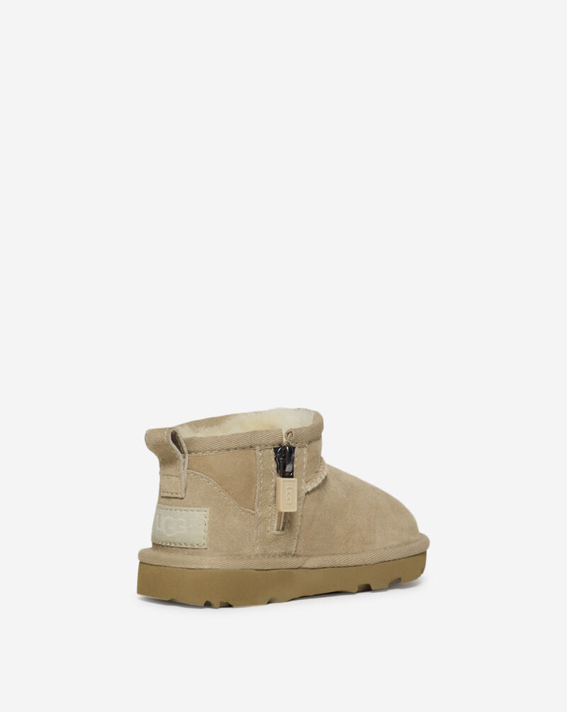 UGG Toddler Classic Ultra Mini Boots 1130750TSAN Brown 3