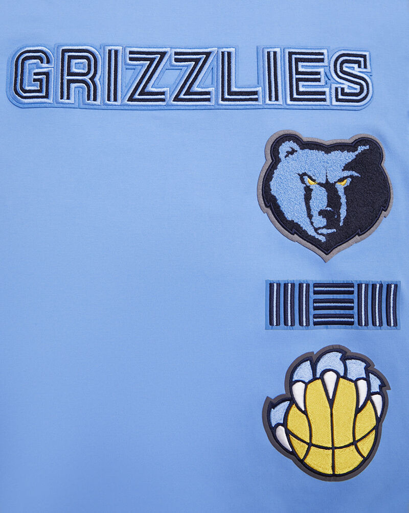 PRO STANDARD Memphis Grizzlies Retro Classic Double Knit Tee BMG158869-UNI Blue 4