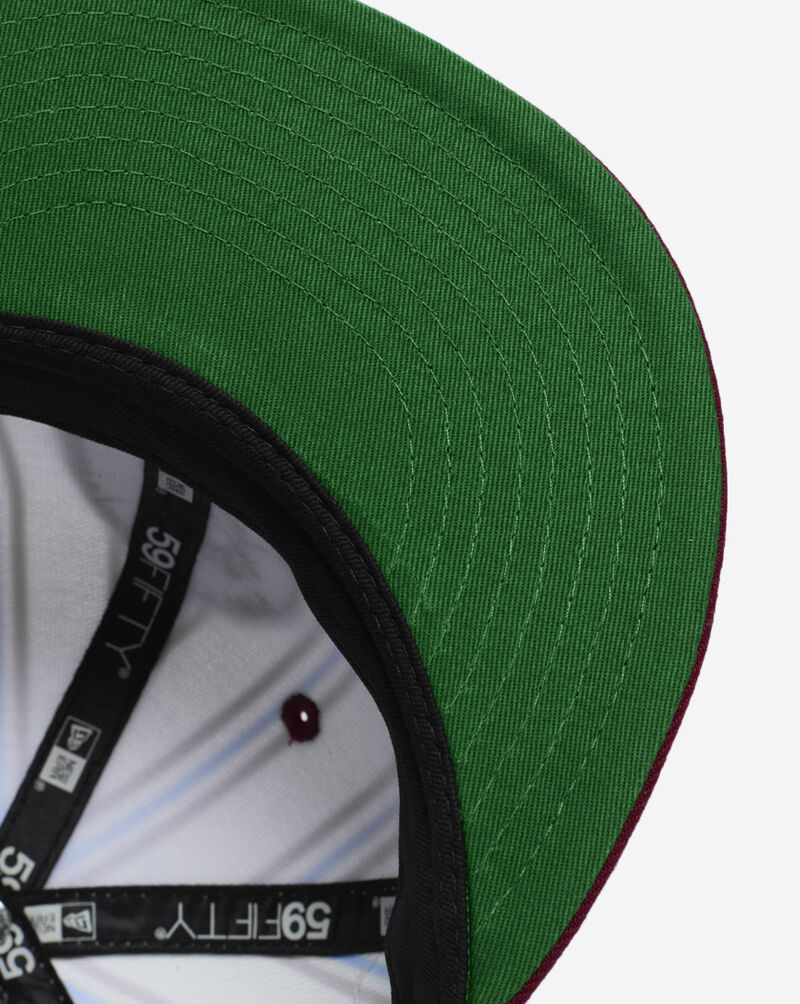 New Era 9Fifty 45th Anniversary Philadelphia Phillies Pinstripe A-Frame Snapback Hat 60765638 silver 4