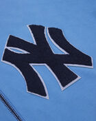 PRO STANDARD New York Yankees Classic Chenille Double Knit Full-Zip Pull Over Hoodie  LNY531890-UNI Blue 2