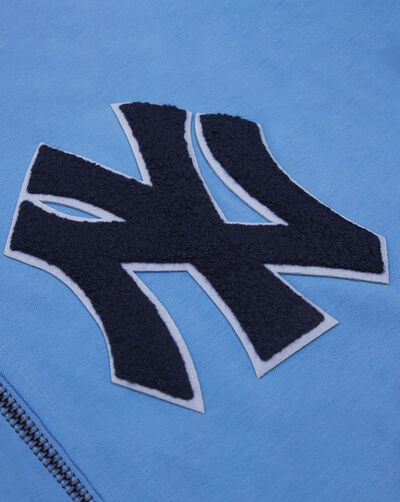 New York Yankees Classic Chenille Double Knit Full-Zip Pull Over Hoodie 