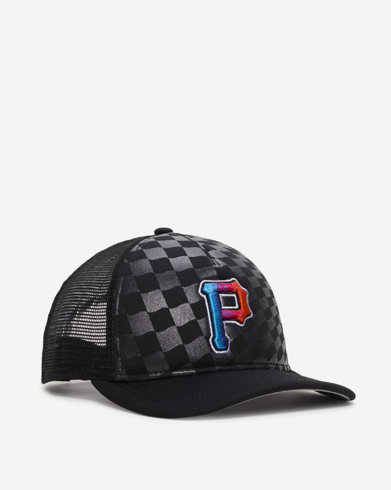 New Era 9Forty A-Frame Pittsburgh Pirates Raceway Snapback Hat 60641207 Black 1