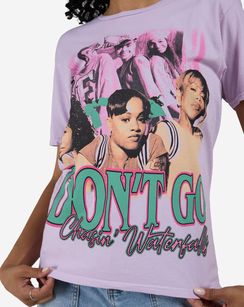 Graphic Tees TLC Chasing Waterfalls Tee TLC153794 Pink 3
