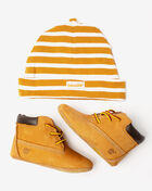 Timberland Crib Bootie+Beanie 9589R Beige 1