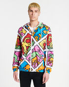 MEMBERS ONLY Keith Haring Comic Strip Windbreaker MK080108-MUL White 1