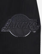 Los Angeles Lakers Triple Black Full-Zip Hoodie