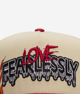 Love Fearlessly Vampire Twill Trucker Hat