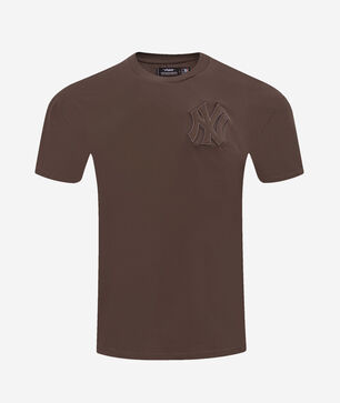 New York Yankees Neutral Drop Shoulder Tee