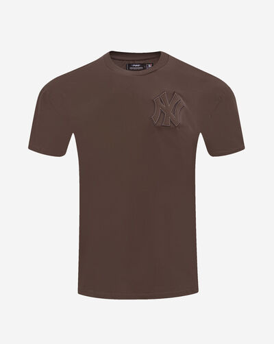 New York Yankees Neutral Drop Shoulder Tee