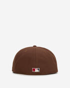 New Era 59Fifty Atlanta Braves Fitted Hat 70958571 Brown 3