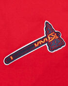 PRO STANDARD Atlanta Braves Old English Tee LAB1314643-RED Red 4