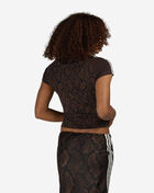 adidas Snake Print Cali T-Shirt KX1889 Brown 2