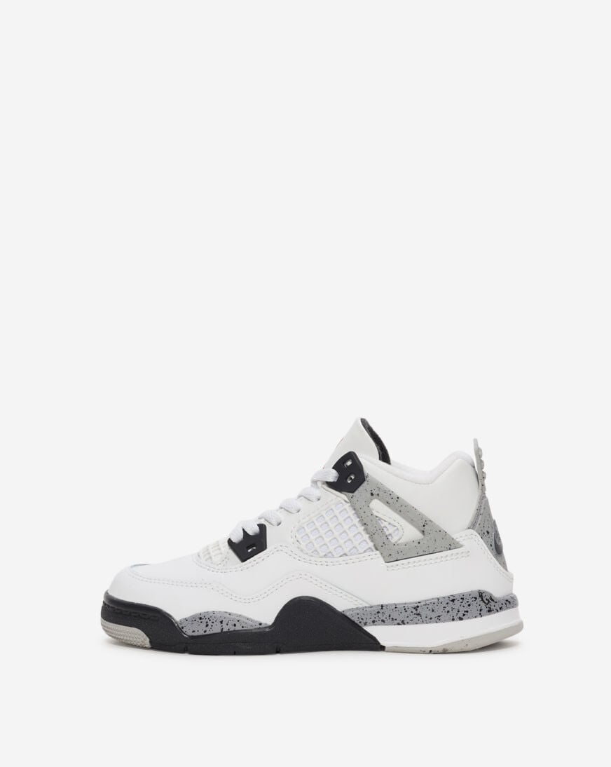 2024年春の 4 Jordan Air Kids' Little Jordan Shop Retro white IB4388-100 スニーカー