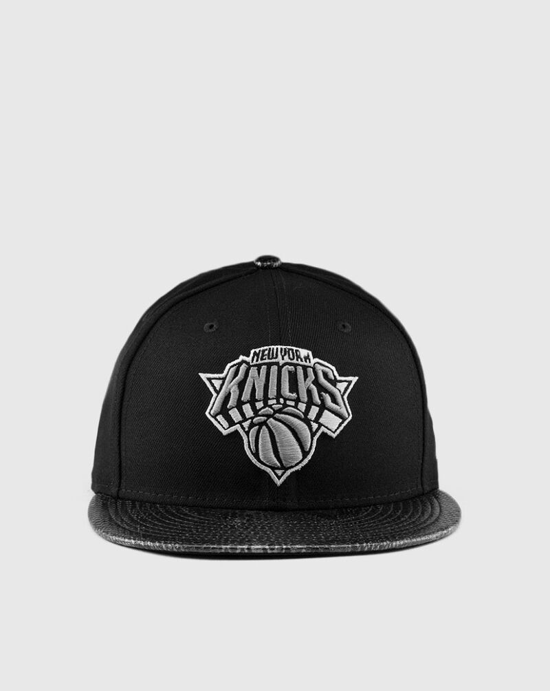 New Era New York Knicks Snakeskin 9Fifty Snapback 80628669 Black 2