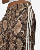 adidas Satin Snake Print Wide Leg Track Joggers KX1886 animal print 3