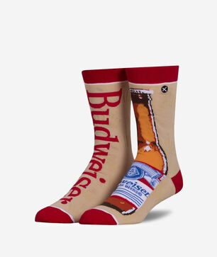 Budweiser Split Crew Socks (L)