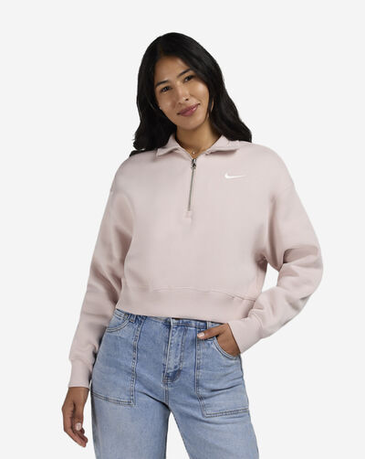NSW Phoenix Fleece 1/4-Zip Cropped Sweatshirt