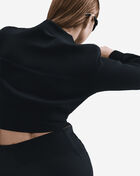 Nike NSW Tech Fleece Cropped 1/2-Zip Top HJ1031-010 Black 4