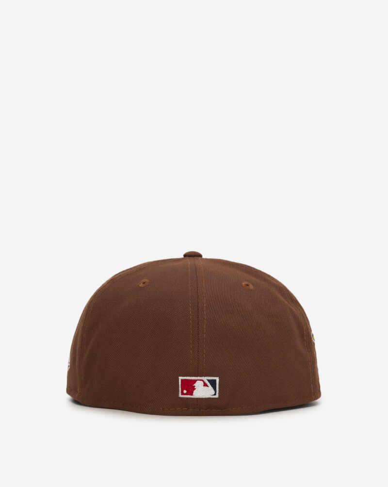 New Era 59Fifty Atlanta Braves Fitted Hat 70958571 Brown 3