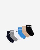 Jordan Toddler Everyday Essentials 6Pk Ankle Socks NJ0734-695 Multi 2