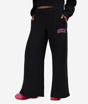NSW Phoenix Fleece Wide-Leg Contrast Sweatpants