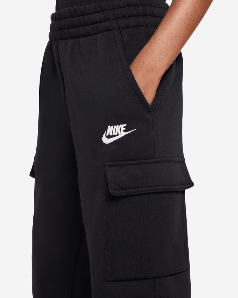 Nike Big Kids' Club Fleece Cargo Pants FD3012-010 Black 3