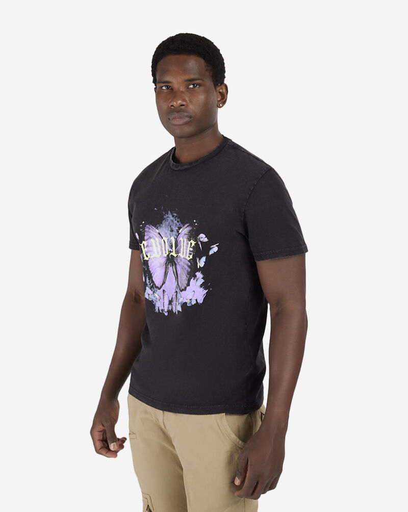 Graphic Tees Evolve Butterfly Tee MTUS023 Black 2