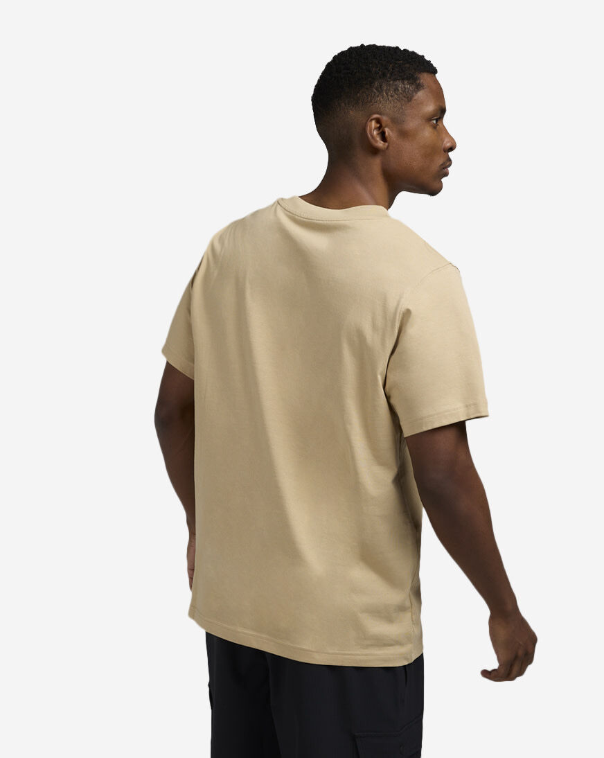 Shop New Balance Sport Essentials Logo T-Shirt MT41502-INC beige