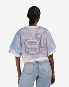 Smoke Rise Rhinestone Cropped Jersey Tee RKT26S484SN-MISTYROSE Pink 2
