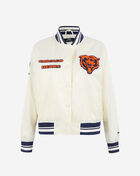 Chicago Bears Retro Classic Rib Satin Jacket