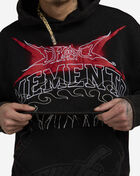 Smoke Rise Dystopian Hoodie FO24657SN-BLK Black 3