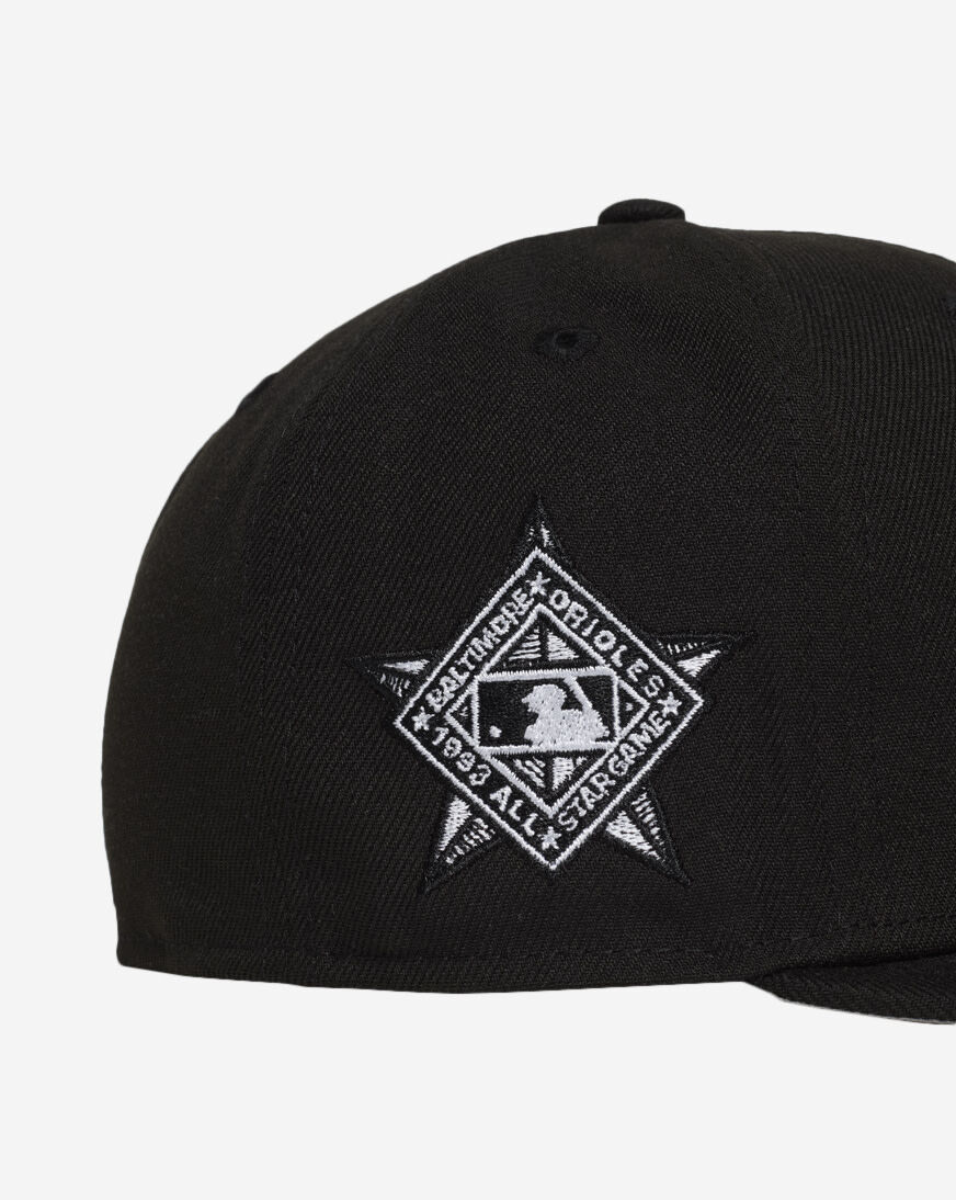 Baltimore Orioles 2025 Clubhouse Black 59FIFTY Fitted Hat