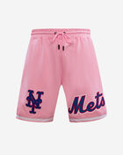 PRO STANDARD New York Mets Classic Chenille Double Knit Short LNM331584-PNK Pink 1