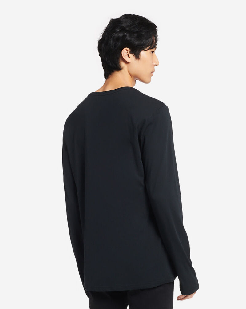 Polo Ralph Lauren Center Print Logo Long Sleeve Tee PL91FR-PBD Black 3