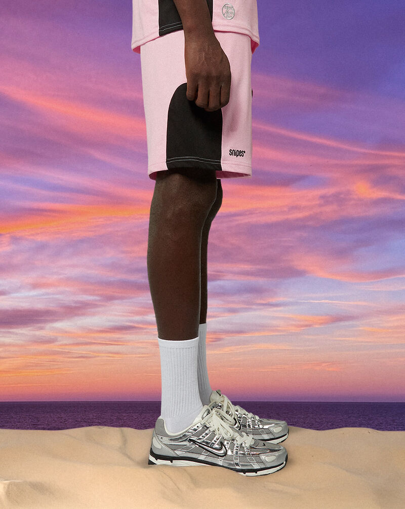 MCM MCM x SNIPES Soccer Shorts  SFM252-012-1-ROS Pink 4