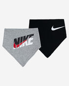 Infant Colorblock Swoosh 2PK Bibs