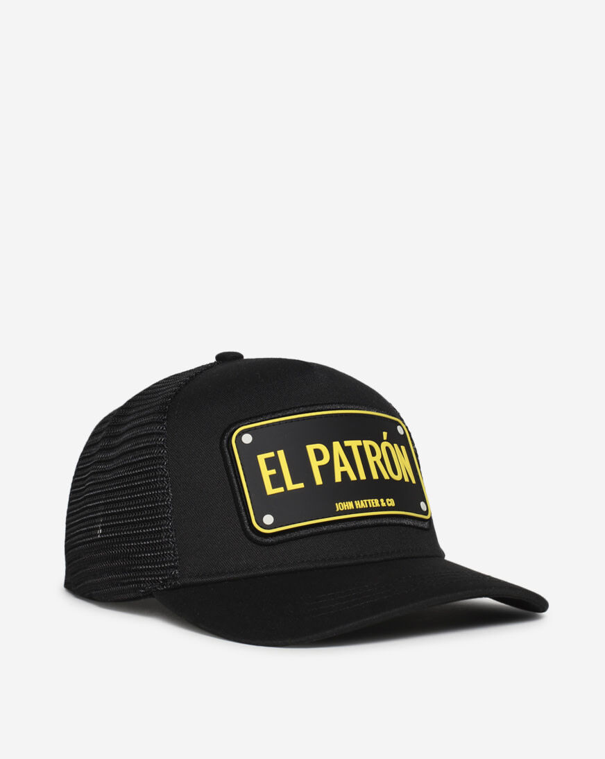 Shop John Hatter El Patron Trucker Hat R-1001-U00 black