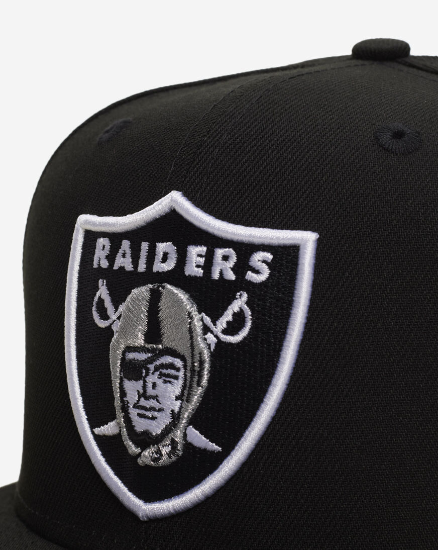 Shop New Era 59Fifty Las Vegas Raiders Core Fitted Hat 60399127