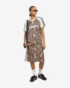 adidas Snake Print Satin Jersey KX1897 Brown 4