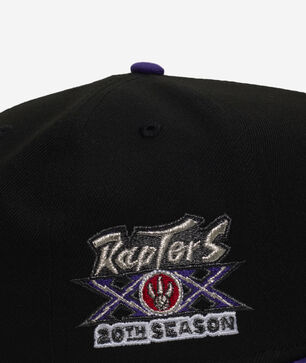 9Fifty Toronto Raptors Metallic A-Frame Snapback Hat