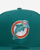 New Era 9Fifty Miami Dolphins Basic Snapback Hat 11872980 Green 2