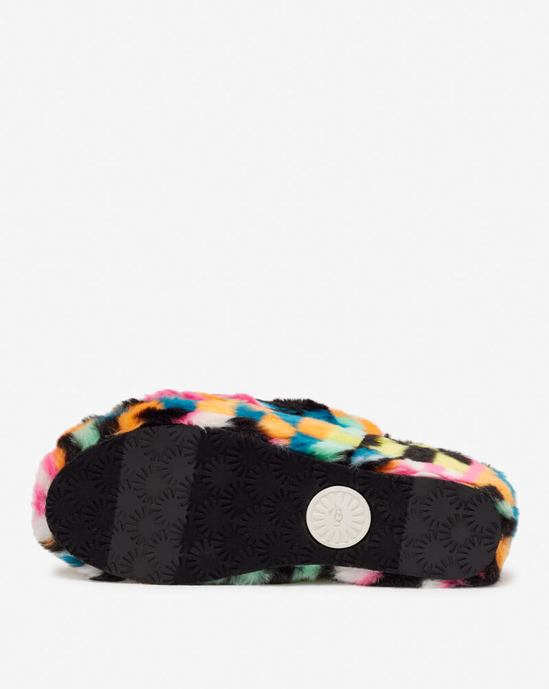 UGG Fluff Yeah Slides 1135510BLKM Multi 4