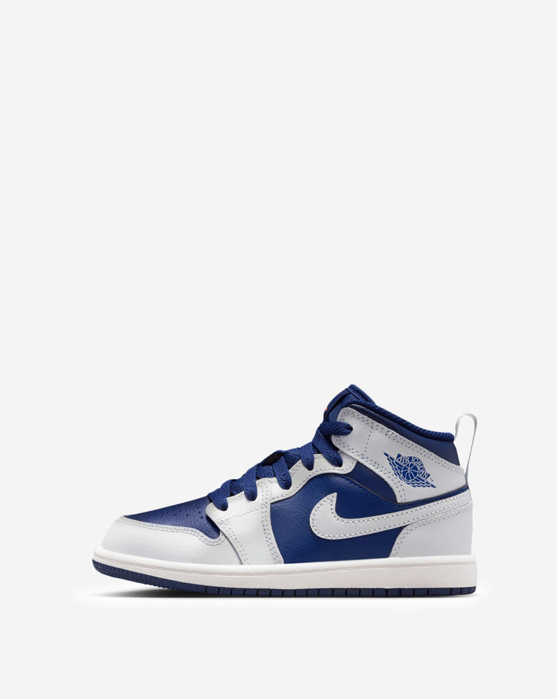 Jordan Little Kids' Air Jordan 1 Mid DQ8424-403 Blue 1