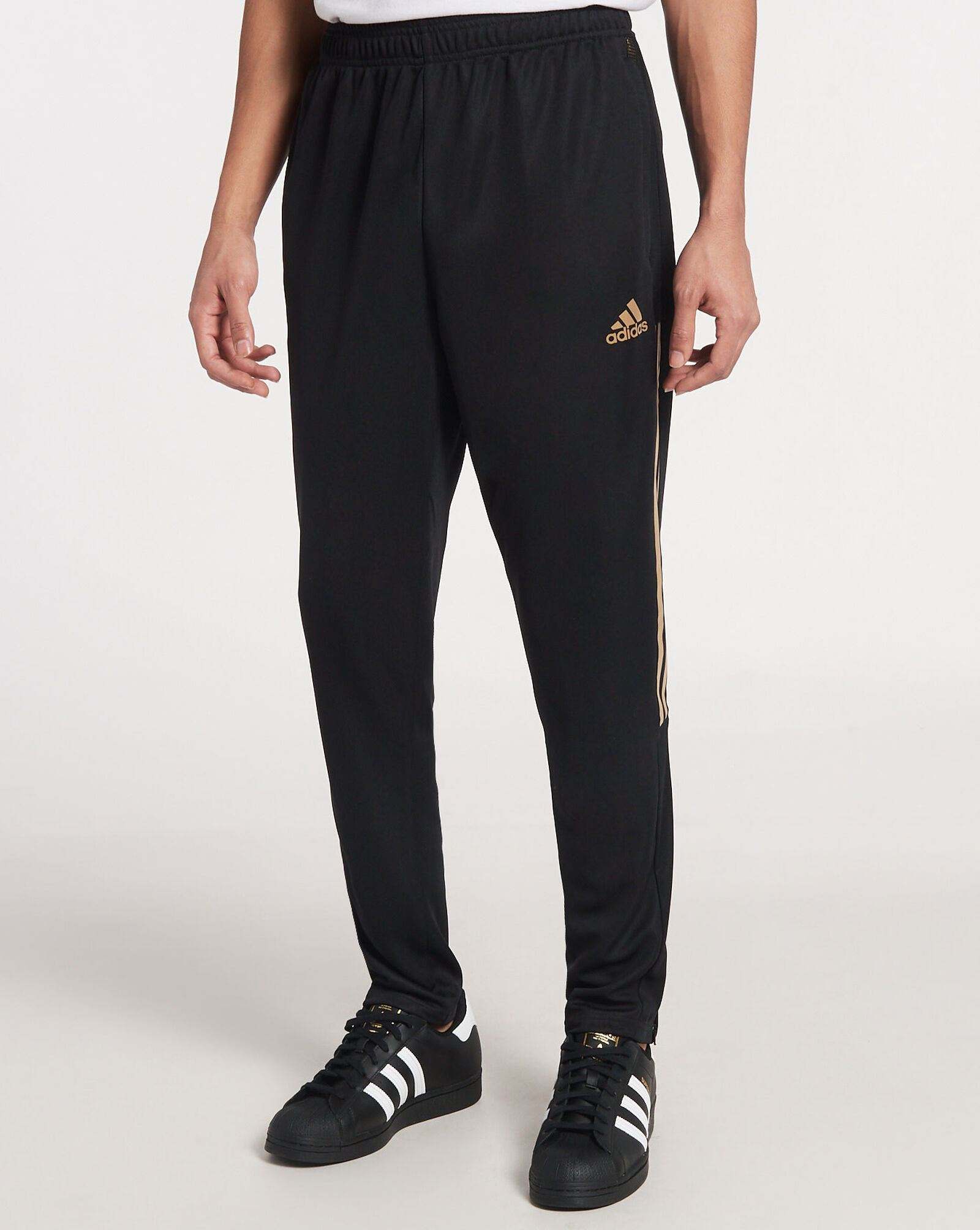gold adidas tiro pants